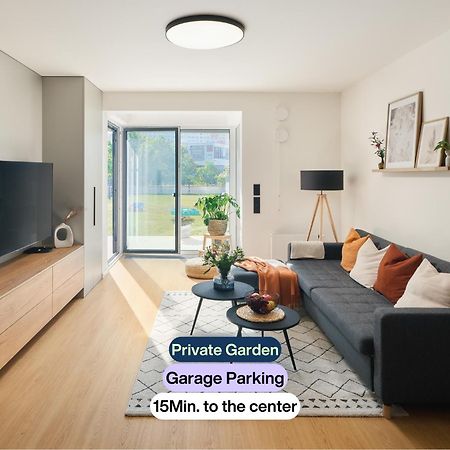 Beta Home - Garage, Air Condition, Garden, At Metro Praga Esterno foto